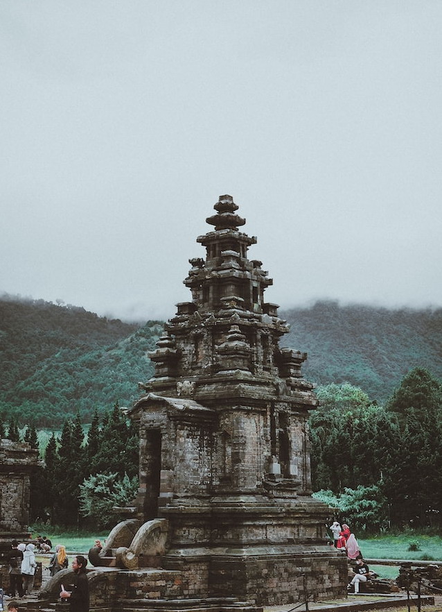 Komplek Candi Arjuna di Dieng, Banjarnegara